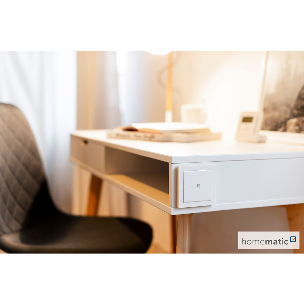Homematic IP Smart Home 3er-Set Wandtaster HmIP-WRCC2– flach