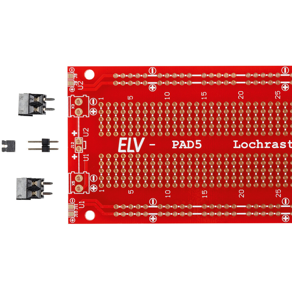 ELV Bausatz Lochrasterplatine für PAD5 ohne Elektronik PAD5-PCB