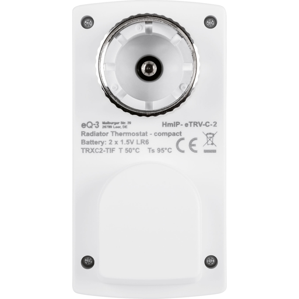 Homematic IP Smart Home Heizkörperthermostat – kompakt, HmIP-eTRV-C-2