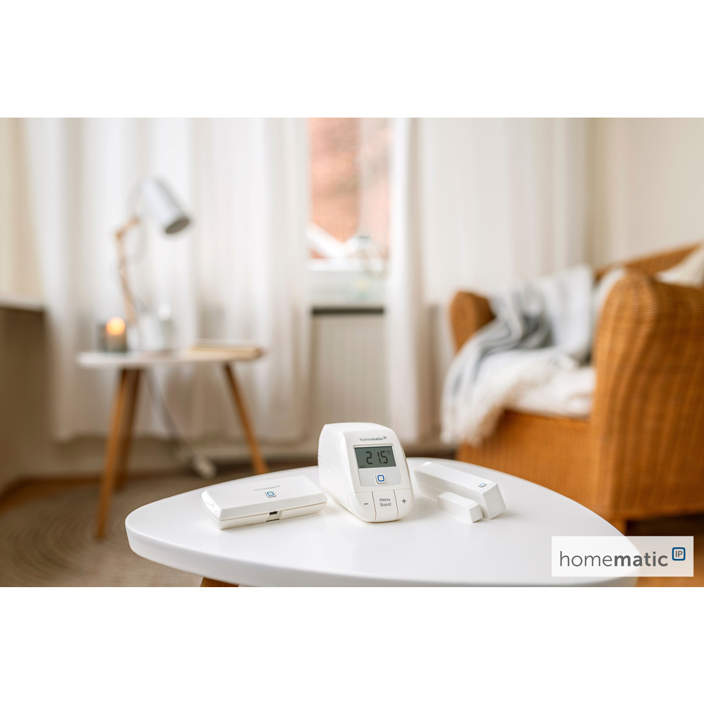 Homematic IP Smart Home Starter Set Raumklima – WLAN, HmIP-SK12