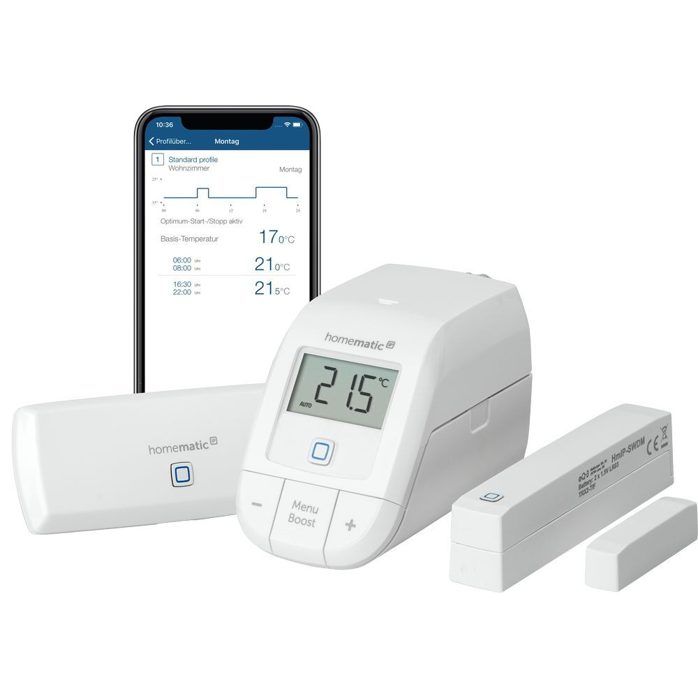 Homematic IP Smart Home Starter Set Raumklima – WLAN, HmIP-SK12