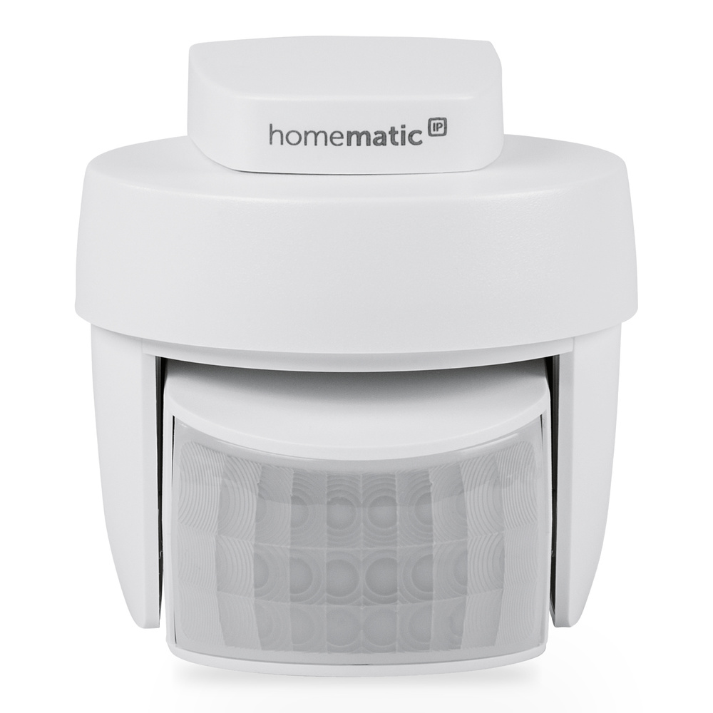 Homematic IP Smart Home Bewegungsmelder mit Dämmerungssensor – außen, HmIP-SMO-2