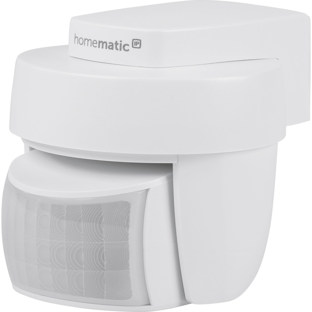 Homematic IP Smart Home Bewegungsmelder mit Dämmerungssensor – außen, HmIP-SMO-2