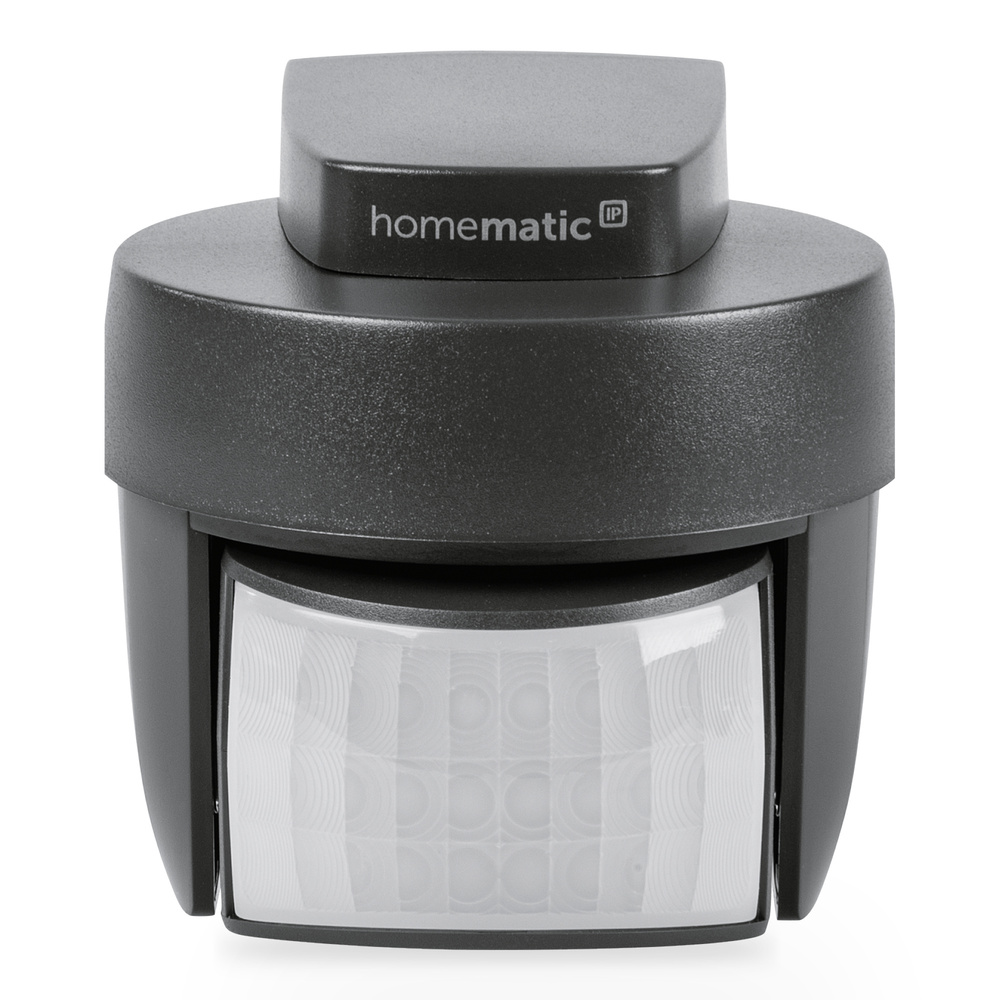 Homematic IP Smart Home Bewegungsmelder mit Dämmerungssensor – außen, anthrazit, HmIP-SMO-A-2