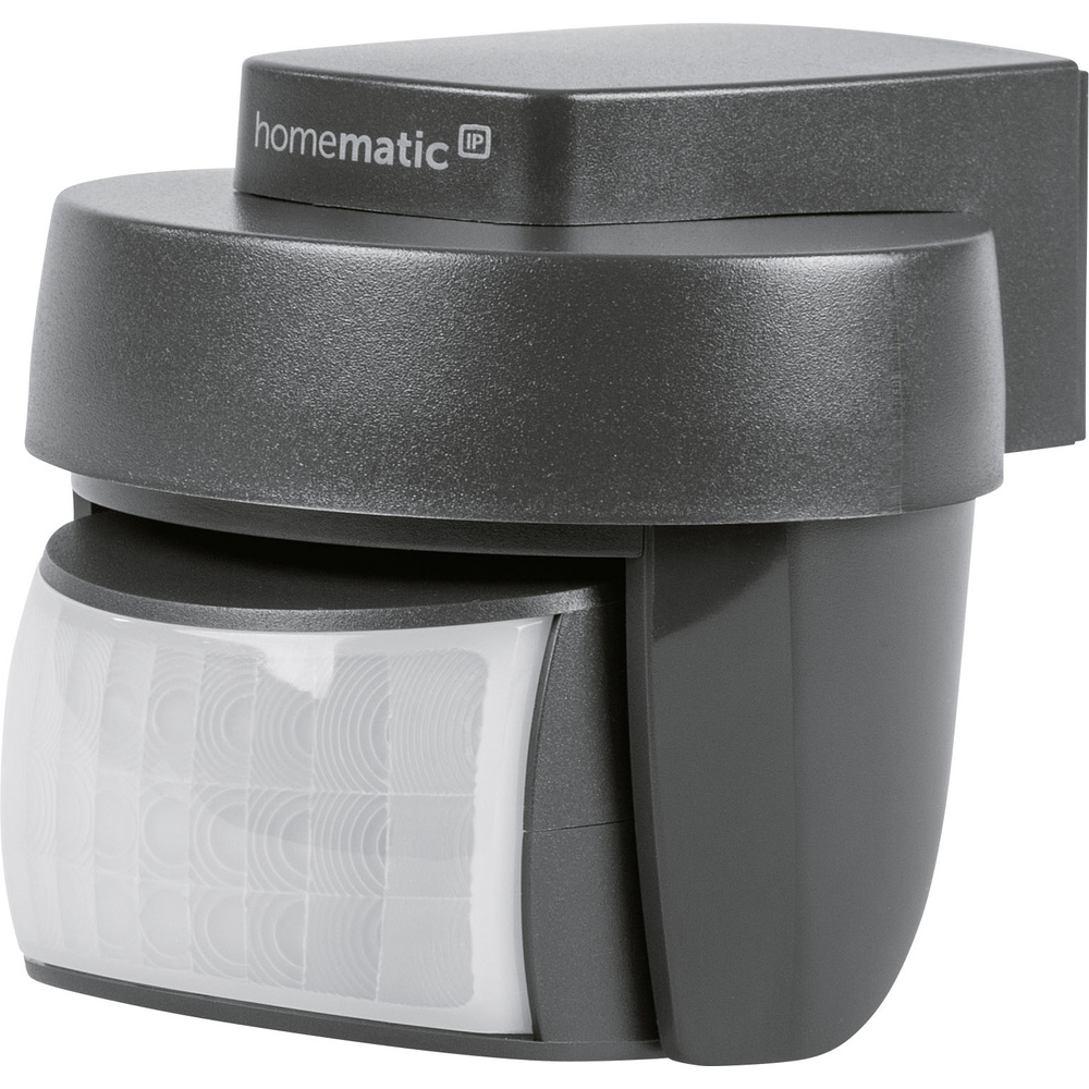Homematic IP Smart Home Bewegungsmelder mit Dämmerungssensor – außen, anthrazit, HmIP-SMO-A-2