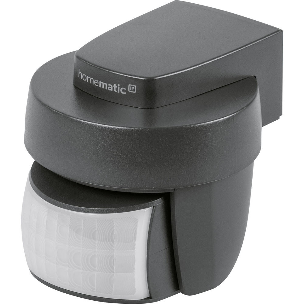 Homematic IP Smart Home Bewegungsmelder mit Dämmerungssensor – außen, anthrazit, HmIP-SMO-A-2