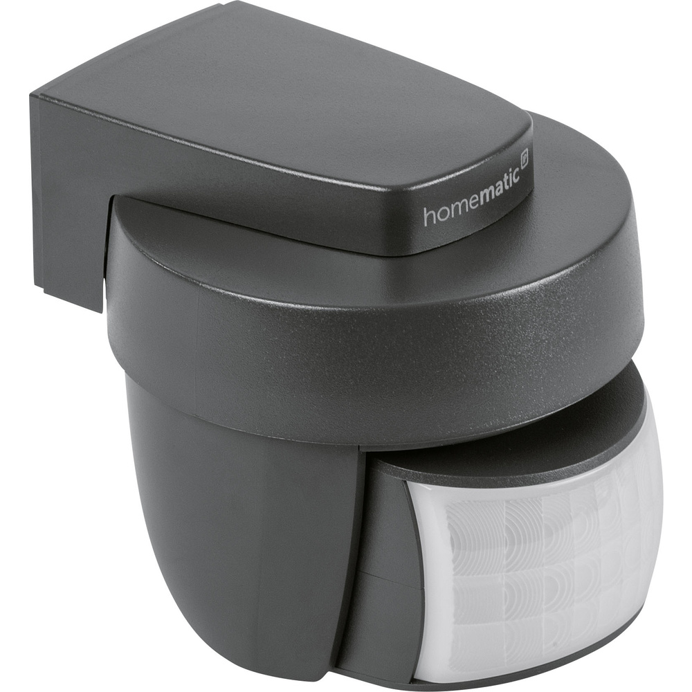 Homematic IP Smart Home Bewegungsmelder mit Dämmerungssensor – außen, anthrazit, HmIP-SMO-A-2