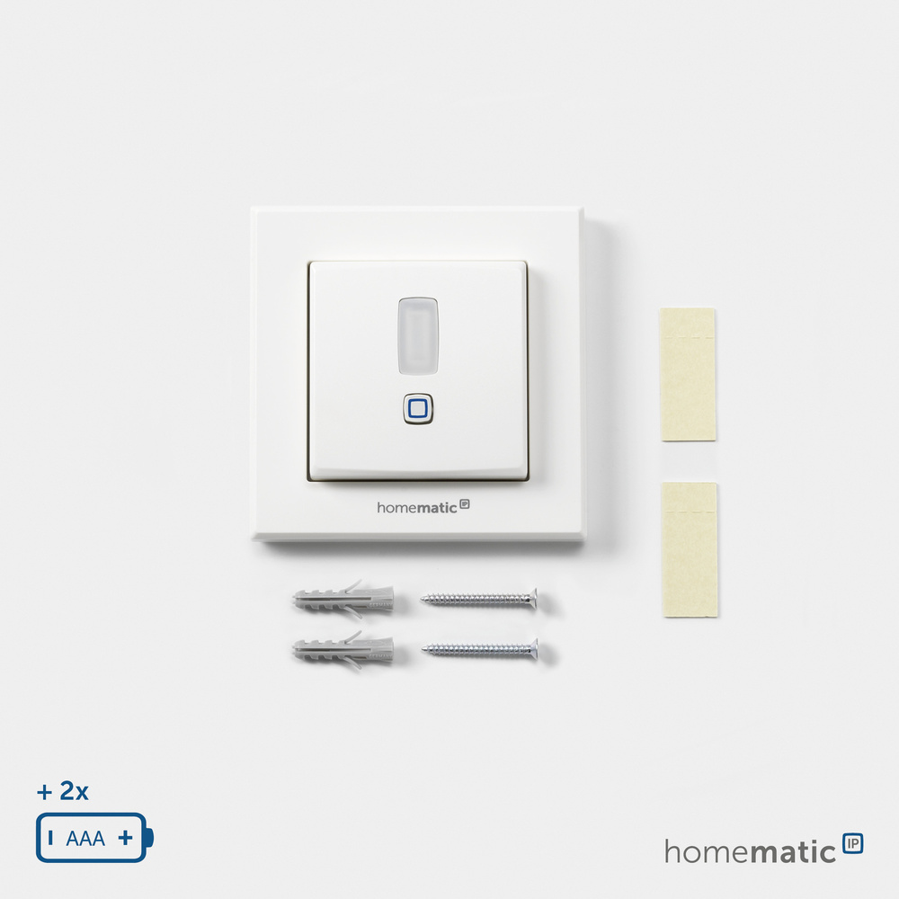 Homematic IP Smart Home Bewegungsmelder für 55er Rahmen – innen, HmIP-SMI55-2