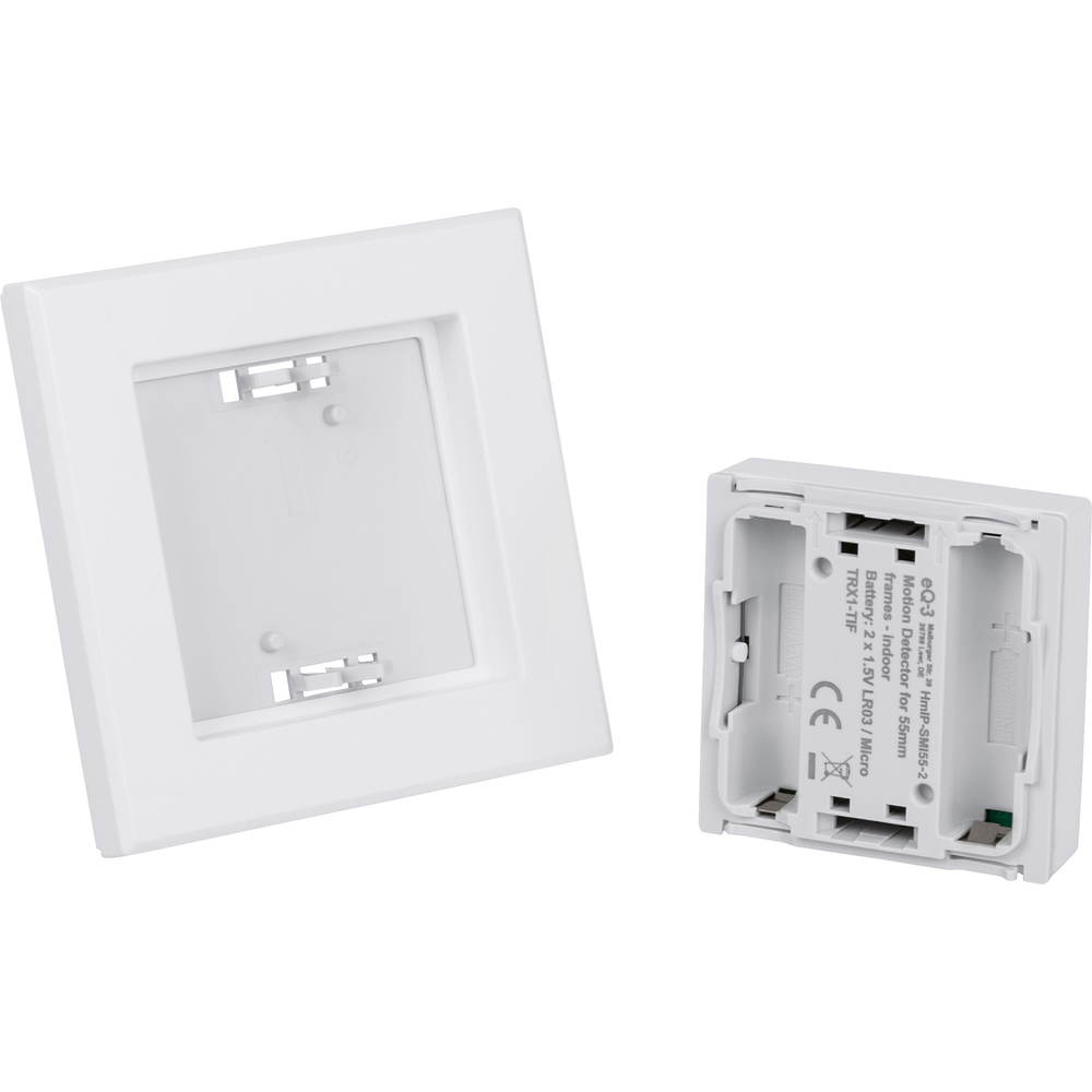 Homematic IP Smart Home Bewegungsmelder für 55er Rahmen – innen, HmIP-SMI55-2