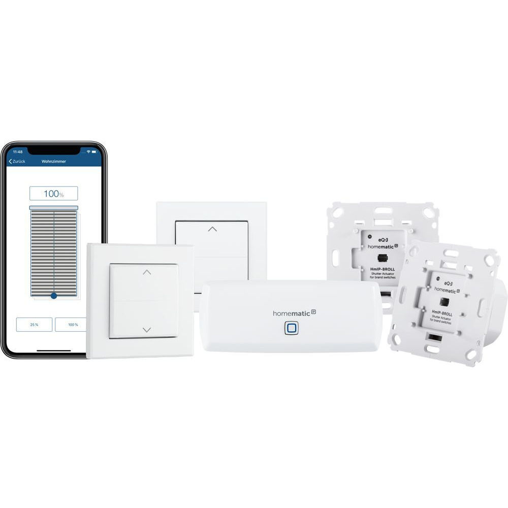 Homematic IP Smart Home Starter Set Beschattung – WLAN, HmIP-SK15