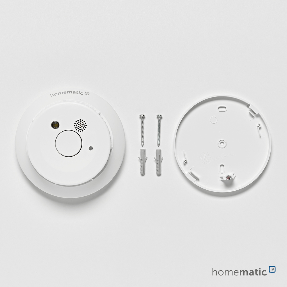 Homematic IP Smart Home Rauchwarnmelder mit Q-Label, HmIP-SWSD-2