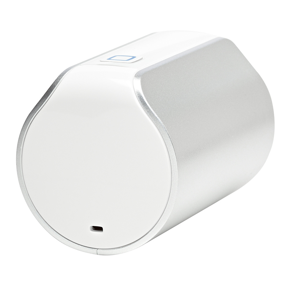 Homematic IP Smart Home Heizkörperthermostat – Evo, silber, HmIP-eTRV-E-S