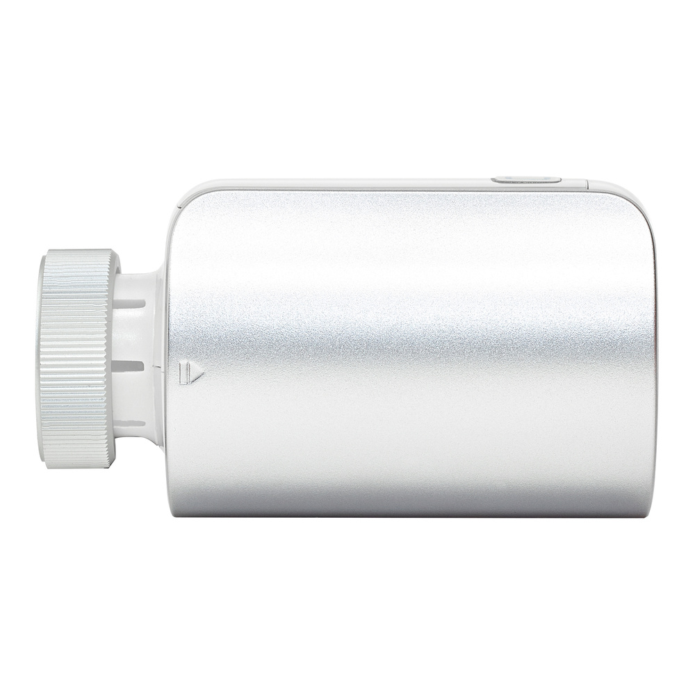 Homematic IP Smart Home Heizkörperthermostat – Evo, silber, HmIP-eTRV-E-S