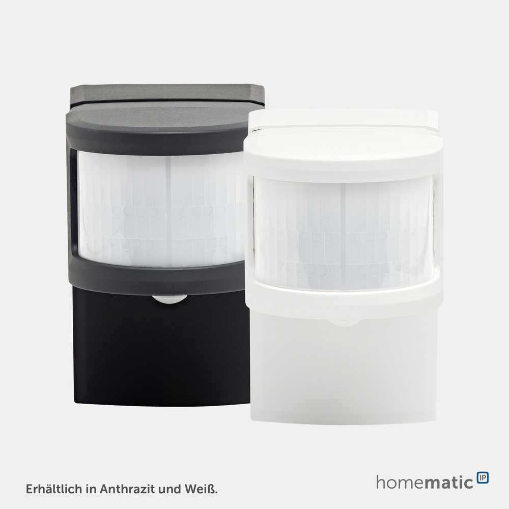 Homematic IP Smart Home Bewegungsmelder mit Schaltaktor – außen, HmIP-SMO230