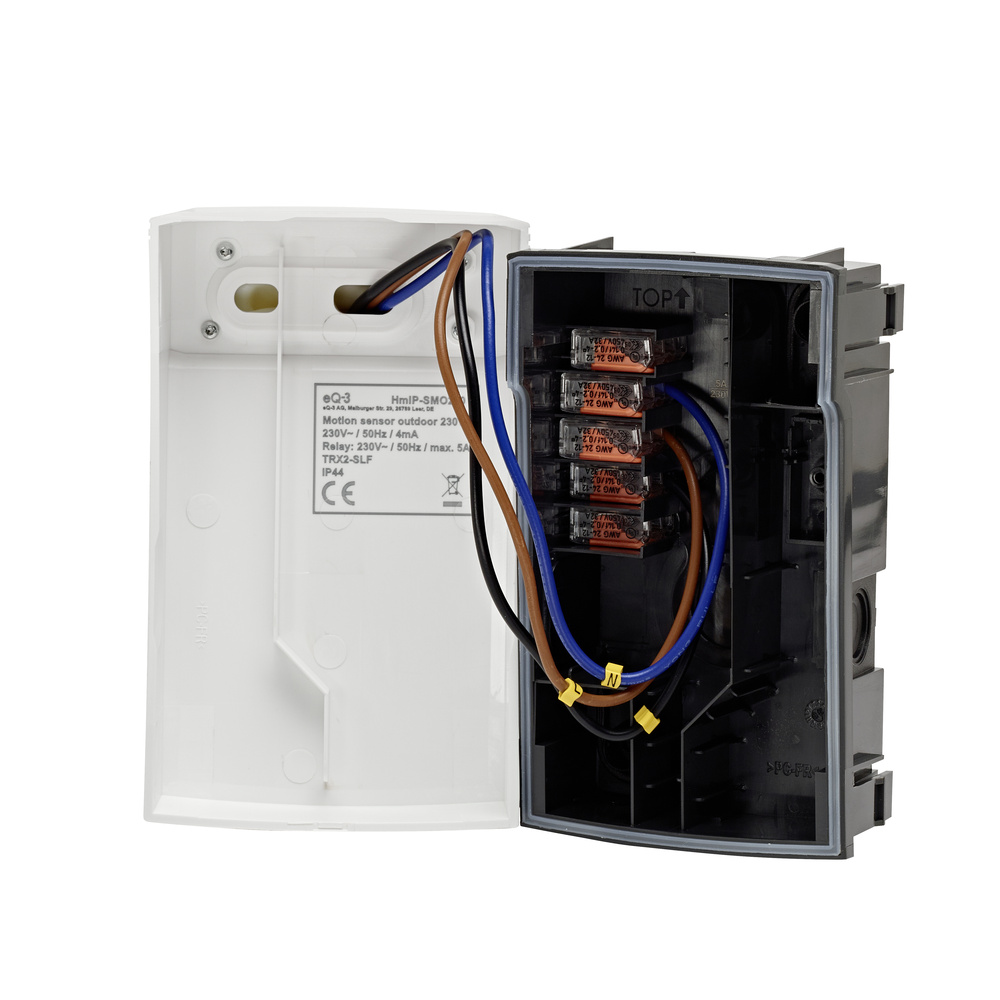 Homematic IP Smart Home Bewegungsmelder mit Schaltaktor – außen, HmIP-SMO230