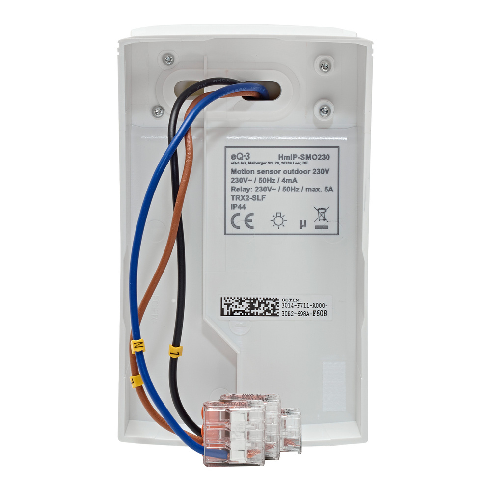 Homematic IP Smart Home Bewegungsmelder mit Schaltaktor – außen, HmIP-SMO230
