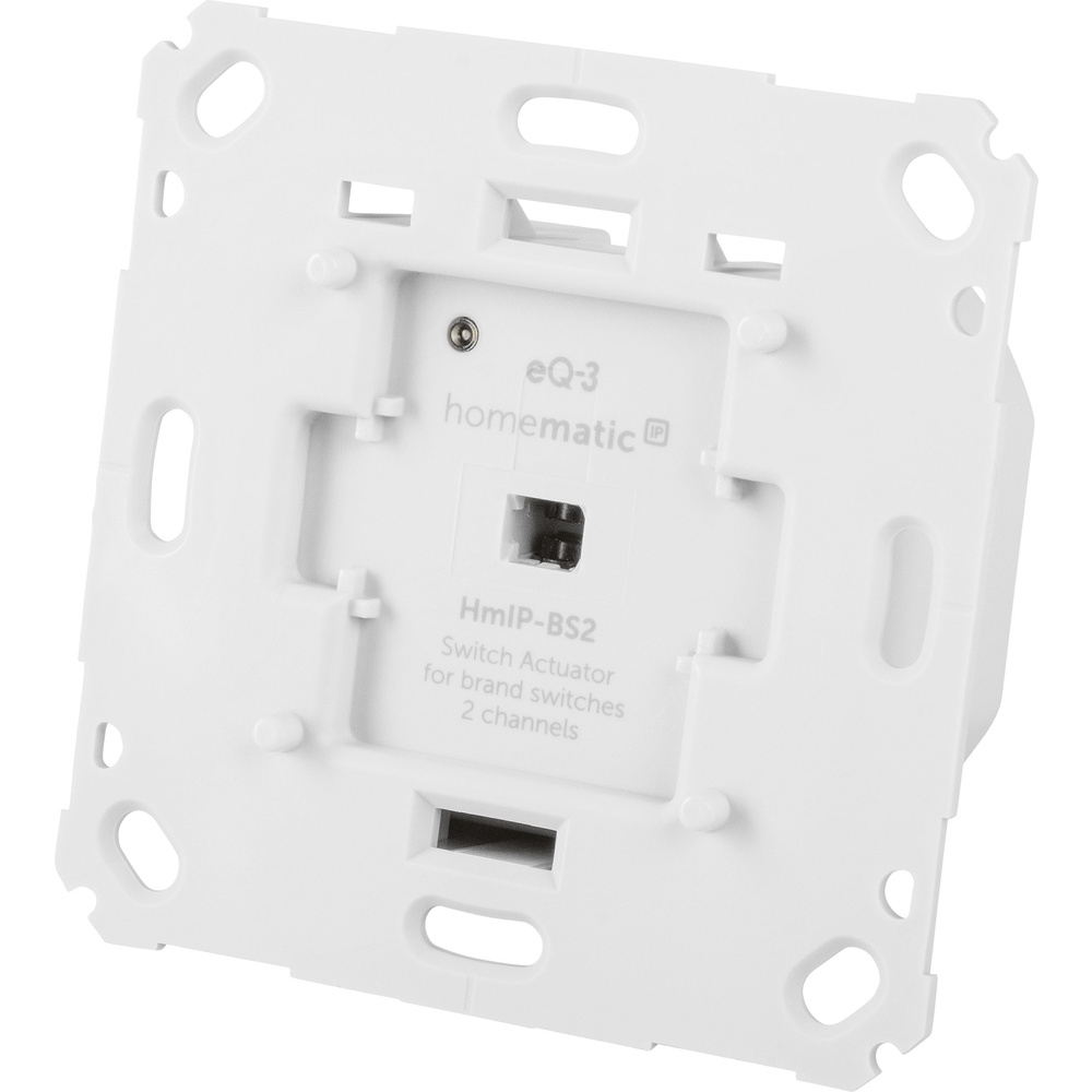 Homematic IP Smart Home Schaltaktor für Markenschalter – 2-fach, HmIP-BS2