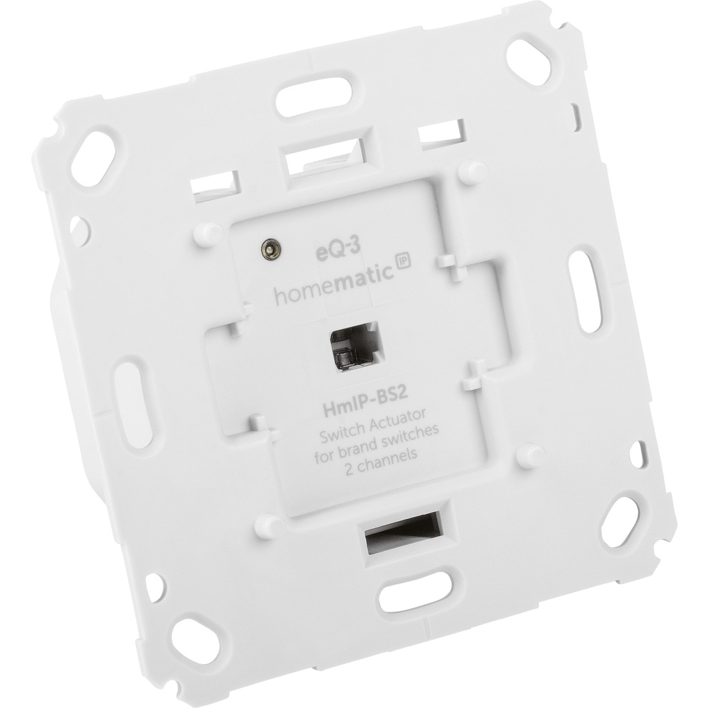 Homematic IP Smart Home Schaltaktor für Markenschalter – 2-fach, HmIP-BS2