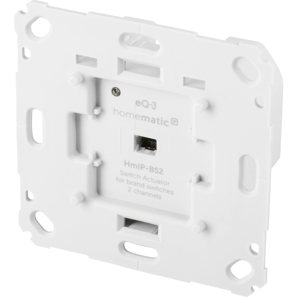 Homematic IP Smart Home Schaltaktor für Markenschalter – 2-fach, HmIP-BS2