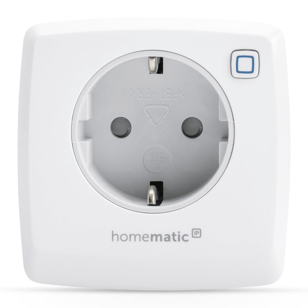 Homematic IP Smart Home Schalt-Mess-Steckdose, HmIP-PSM-2