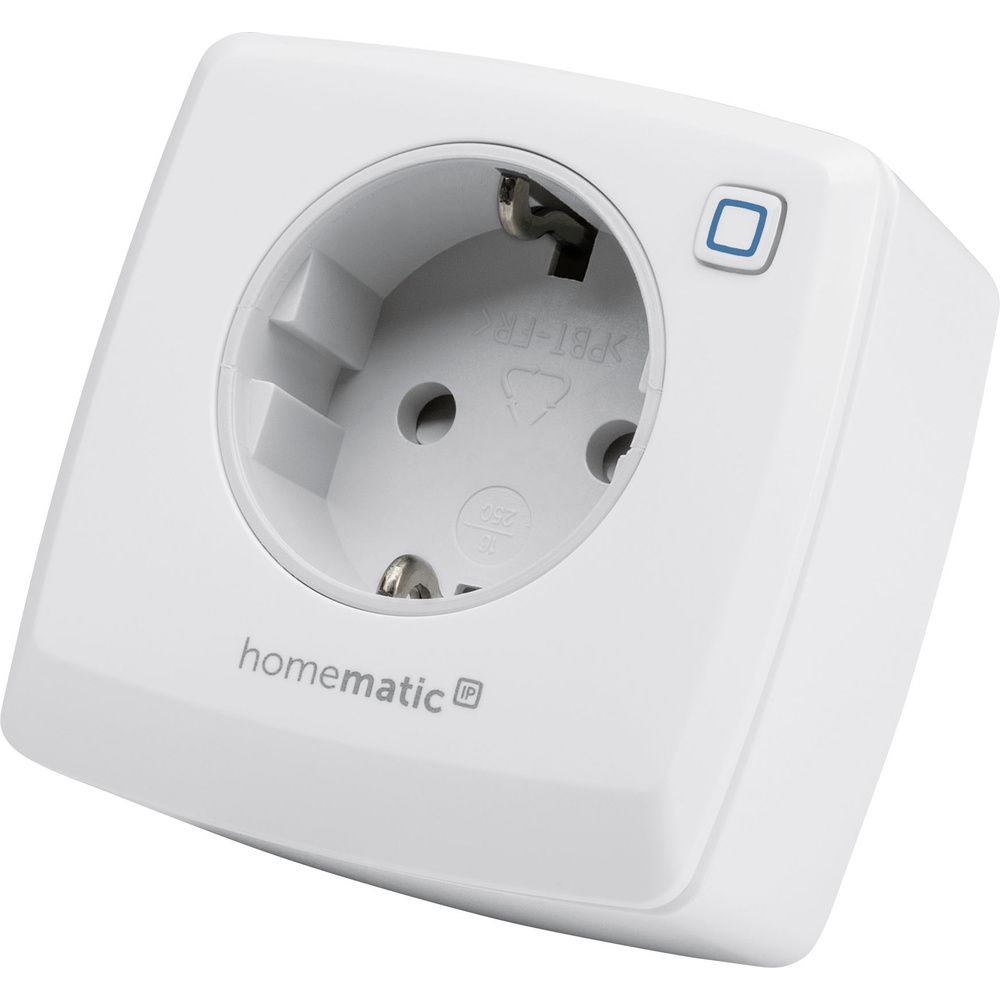 Homematic IP Smart Home Schalt-Mess-Steckdose, HmIP-PSM-2