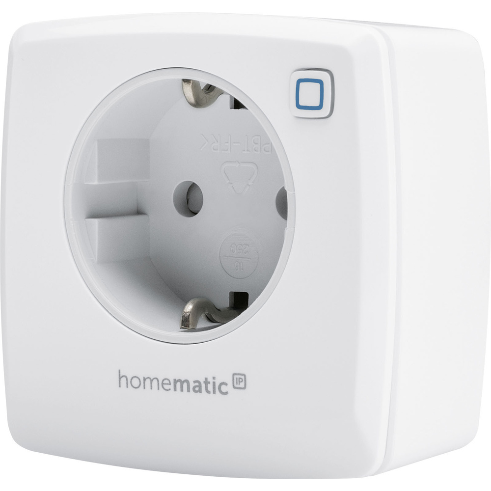 Homematic IP Smart Home Schalt-Mess-Steckdose, HmIP-PSM-2