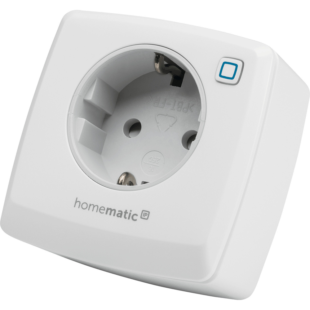 Homematic IP Smart Home Schalt-Mess-Steckdose HmIP-PSM-2