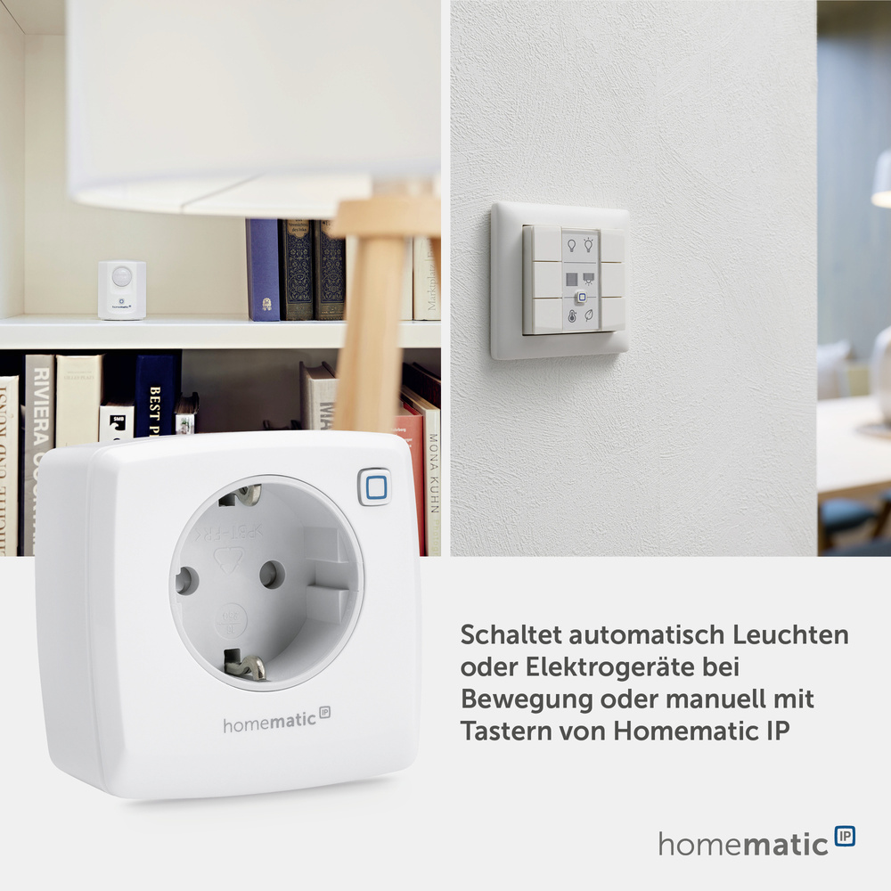 Homematic IP Smart Home Schaltsteckdose, HmIP-PS-2