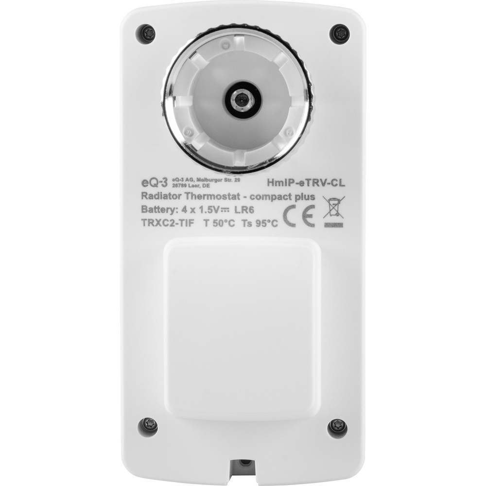 Homematic IP Smart Home Heizkörperthermostat kompakt plus HmIP-eTRV-CL