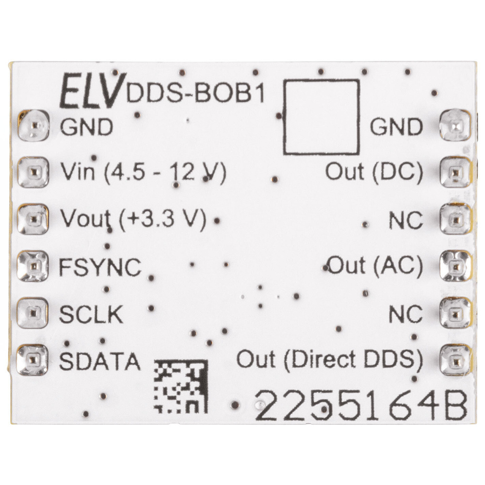 ELV Bausatz Mini-DDS-Signalgenerator, DDS-Breakout-Board DDS-BOB1