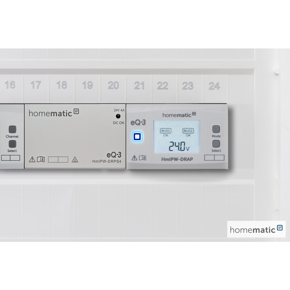 Homematic IP Wired Smart Home Netzteil, 4 A, HmIPW-DRPS4