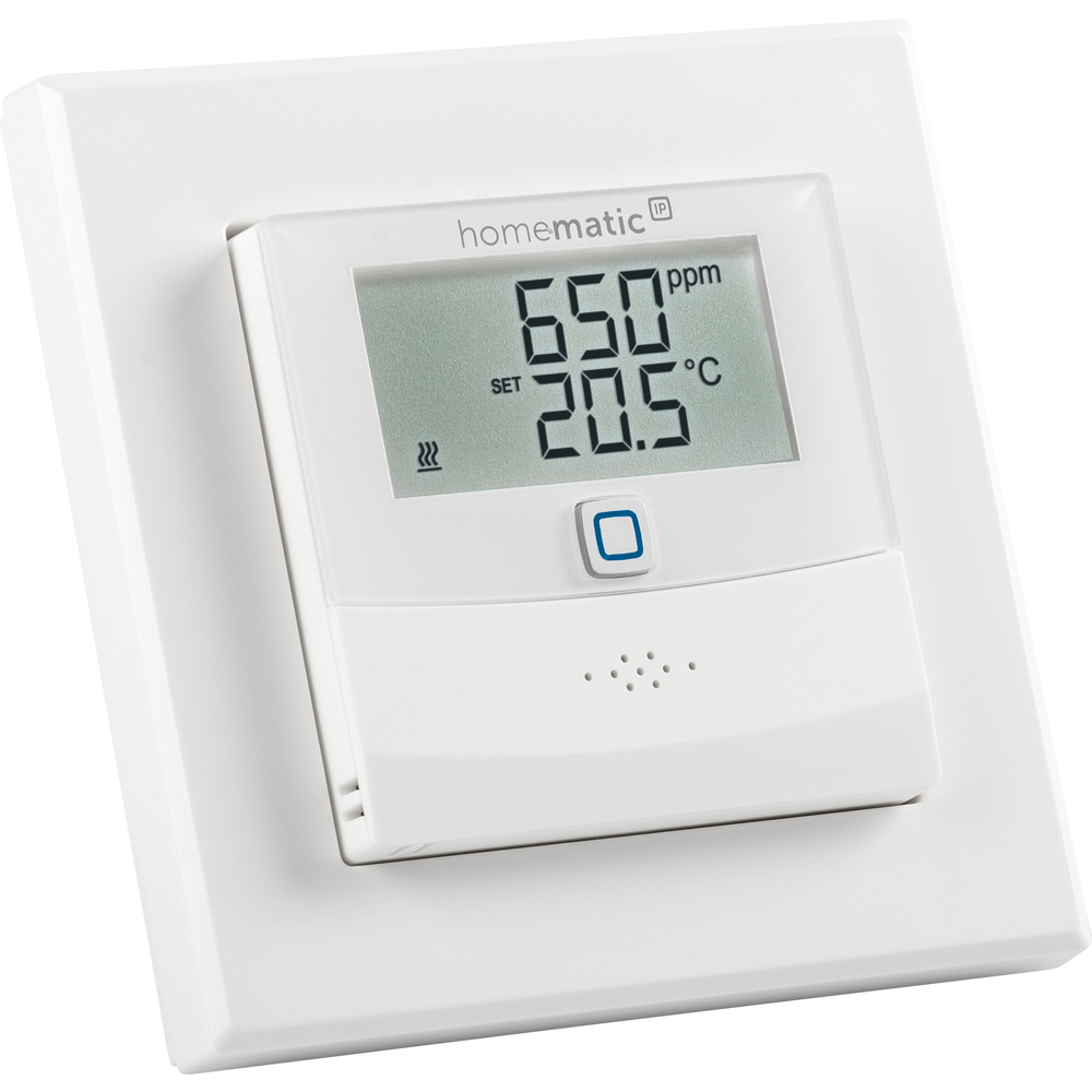 Homematic IP Wired Smart Home CO2 Sensor mit Display, HmIPW-SCTHD