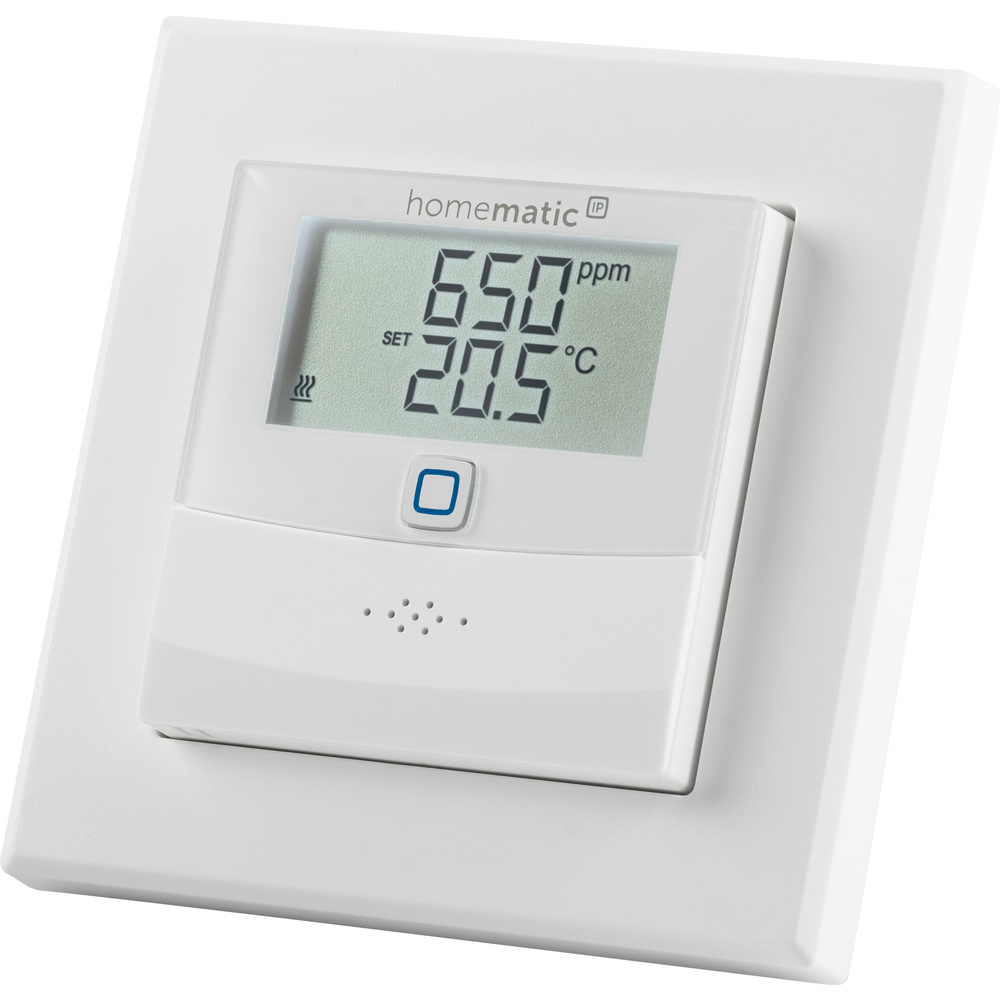 Homematic IP Wired Smart Home CO2 Sensor mit Display, HmIPW-SCTHD