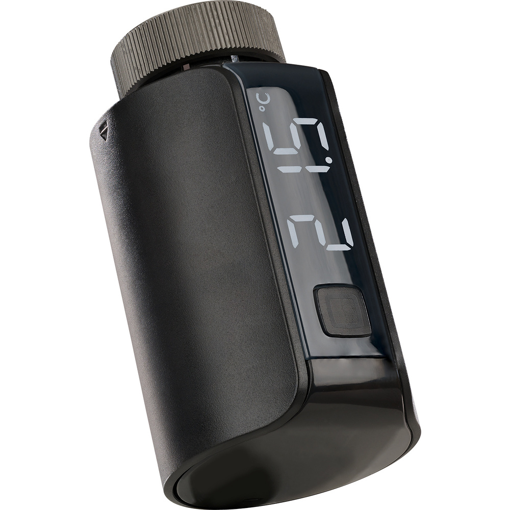 Homematic IP Smart Home Heizkörperthermostat – Evo, anthrazit, HmIP-eTRV-E-A