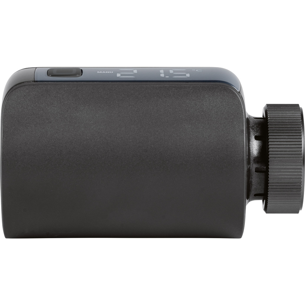 Homematic IP Smart Home Heizkörperthermostat – Evo, anthrazit, HmIP-eTRV-E-A