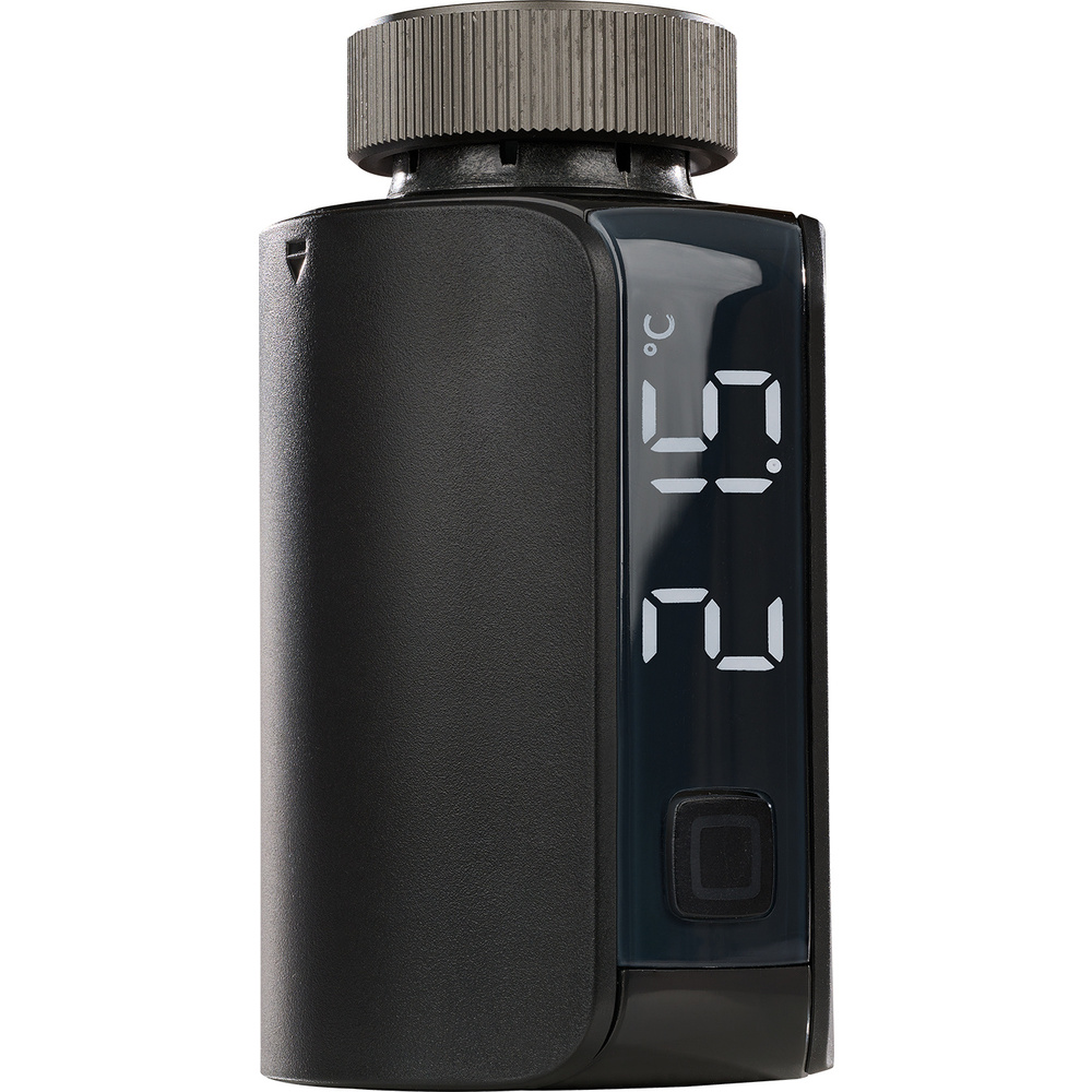 Homematic IP Smart Home Heizkörperthermostat – Evo, anthrazit, HmIP-eTRV-E-A