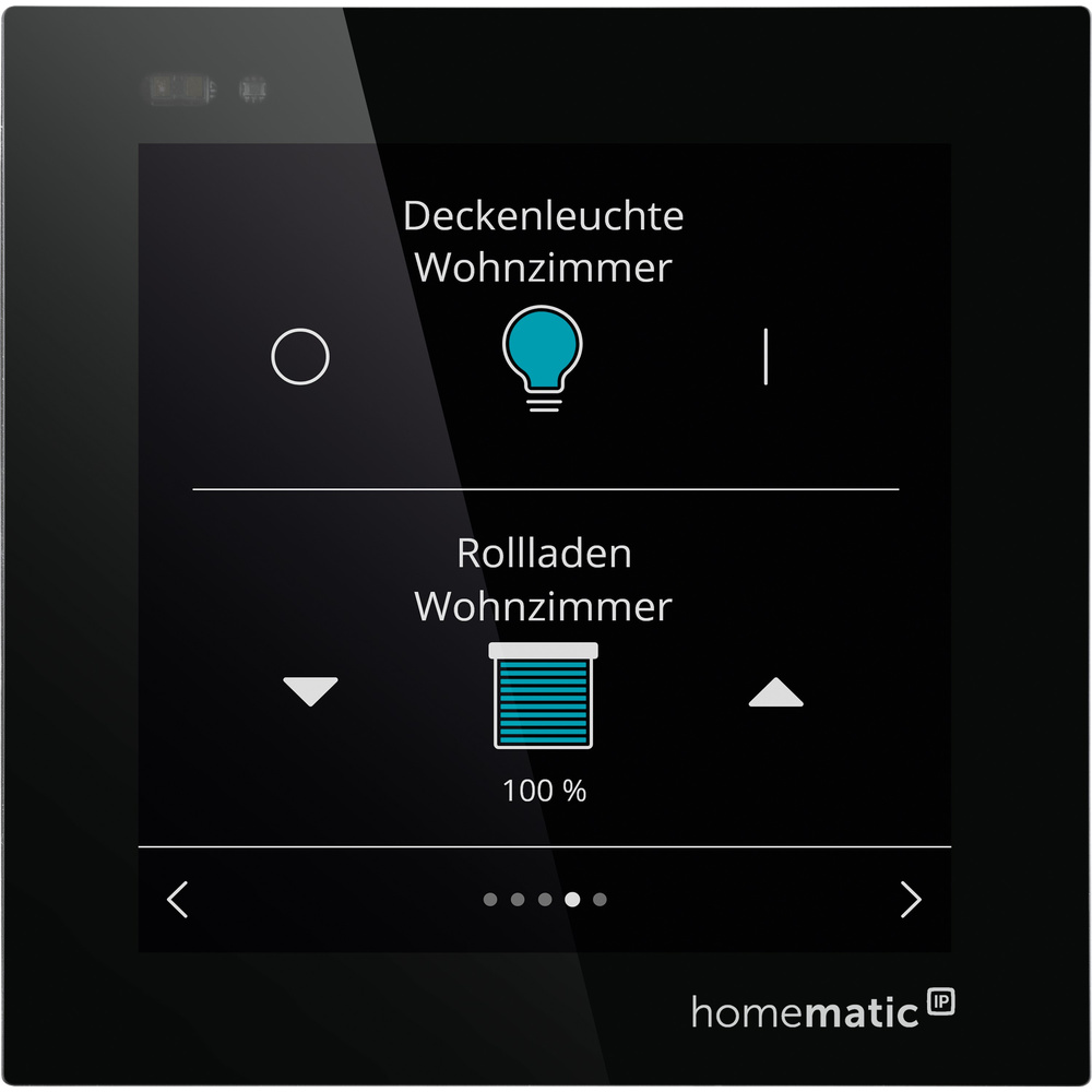 Homematic IP Wired Smart Home Glasdisplay – plus, HmIPW-WGD-PL