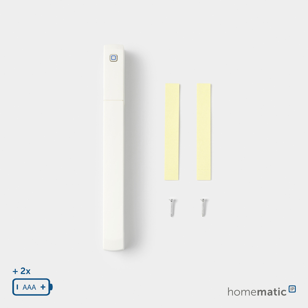 Homematic IP Smart Home Fenster- und Türkontakt – optisch, plus, HmIP-SWDO-PL-2