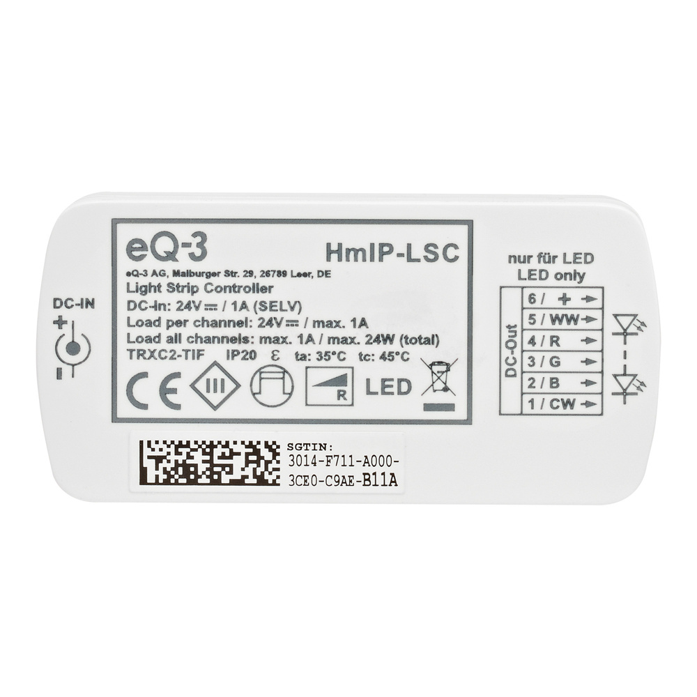 Homematic IP Smart Home Lightstrip Set, 2 m, HmIP-LSS