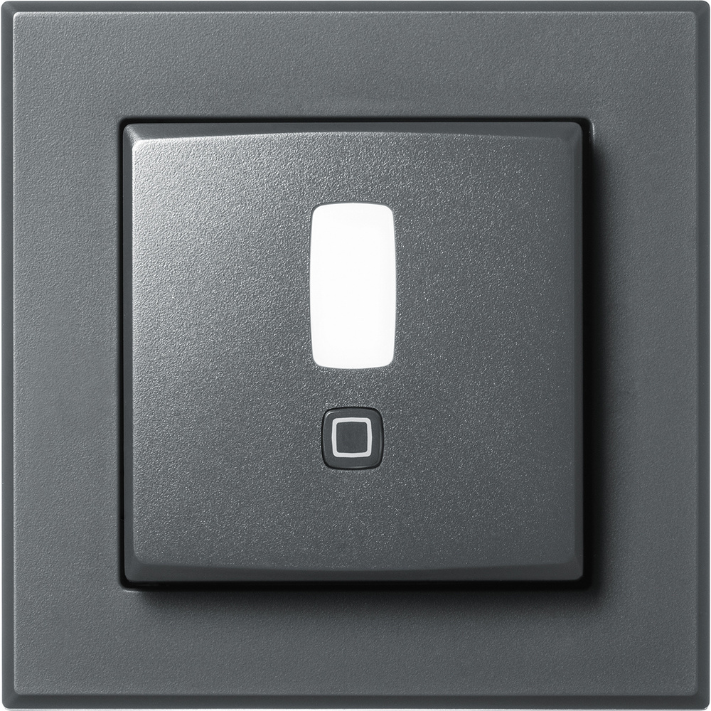 Homematic IP Smart Home Bewegungsmelder für 55er Rahmen – innen, anthrazit, HmIP-SMI55-A