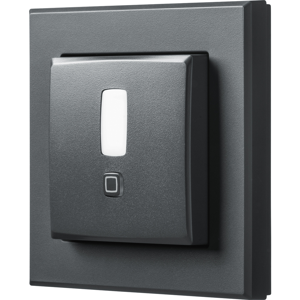 Homematic IP Smart Home Bewegungsmelder für 55er Rahmen – innen, anthrazit, HmIP-SMI55-A