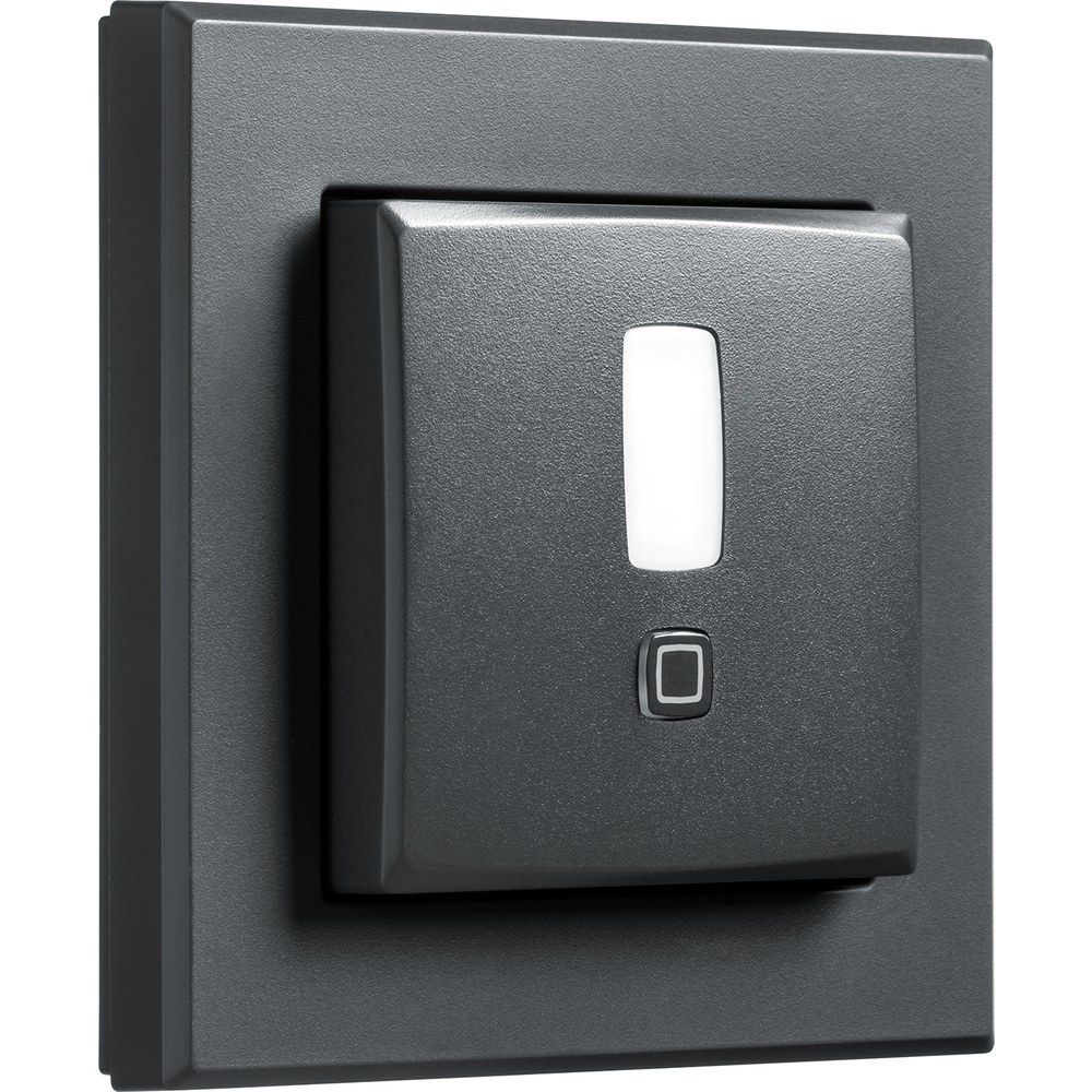 Homematic IP Smart Home Bewegungsmelder für 55er Rahmen – innen, anthrazit, HmIP-SMI55-A