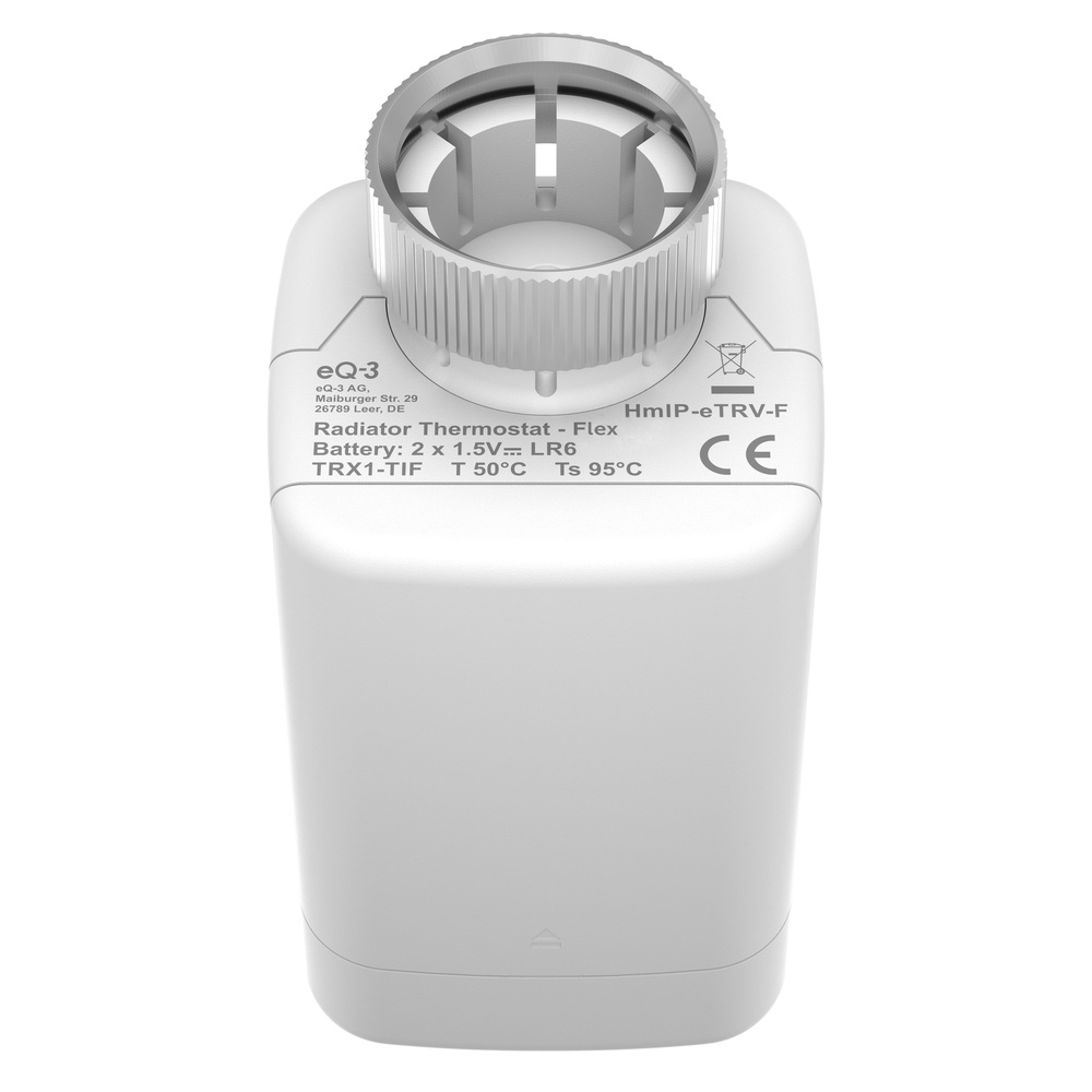 Homematic IP Smart Home Heizkörperthermostat – flex, HmIP-eTRV-F