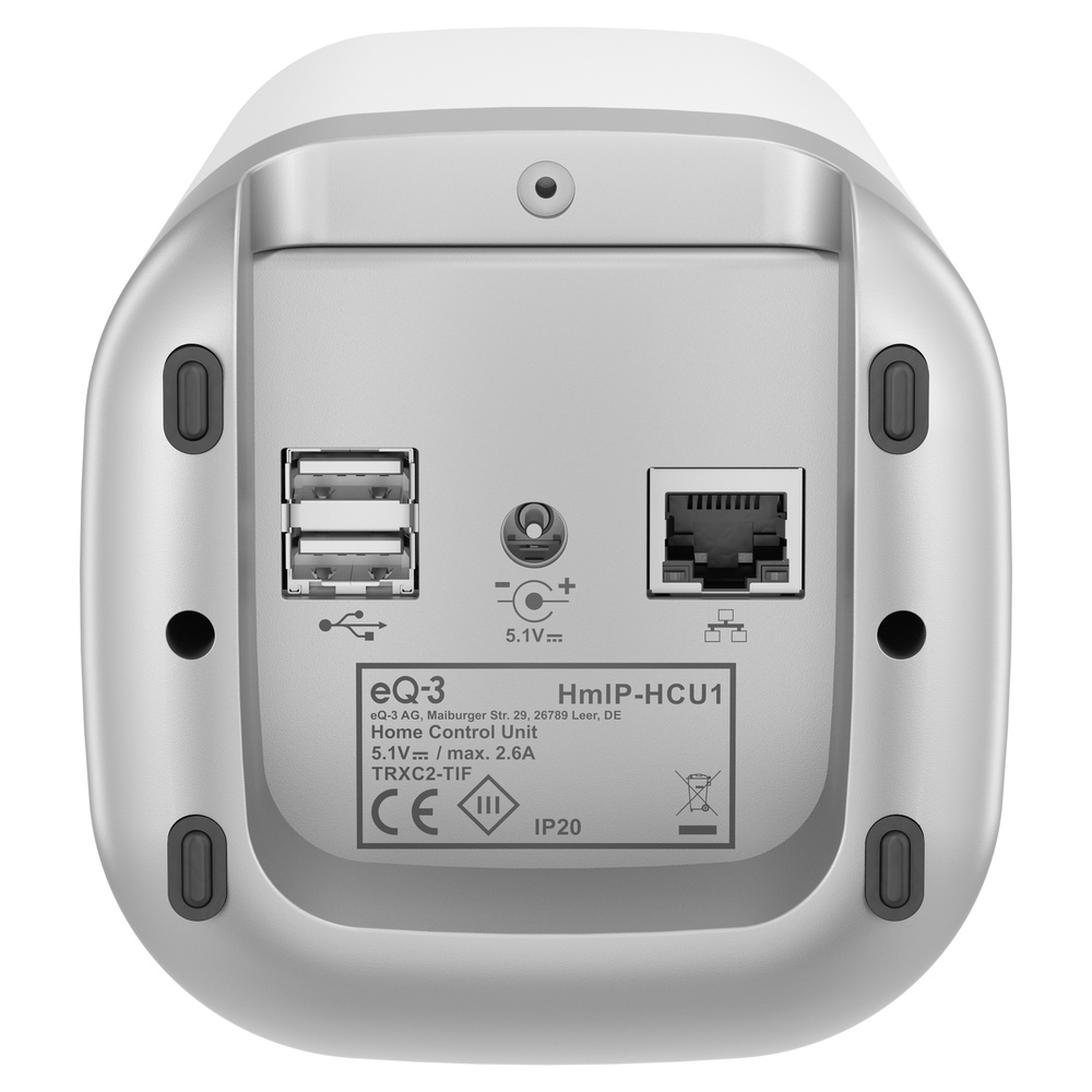 Homematic IP Smart Home Zentrale Home Control Unit HmIP-HCU1, weiß