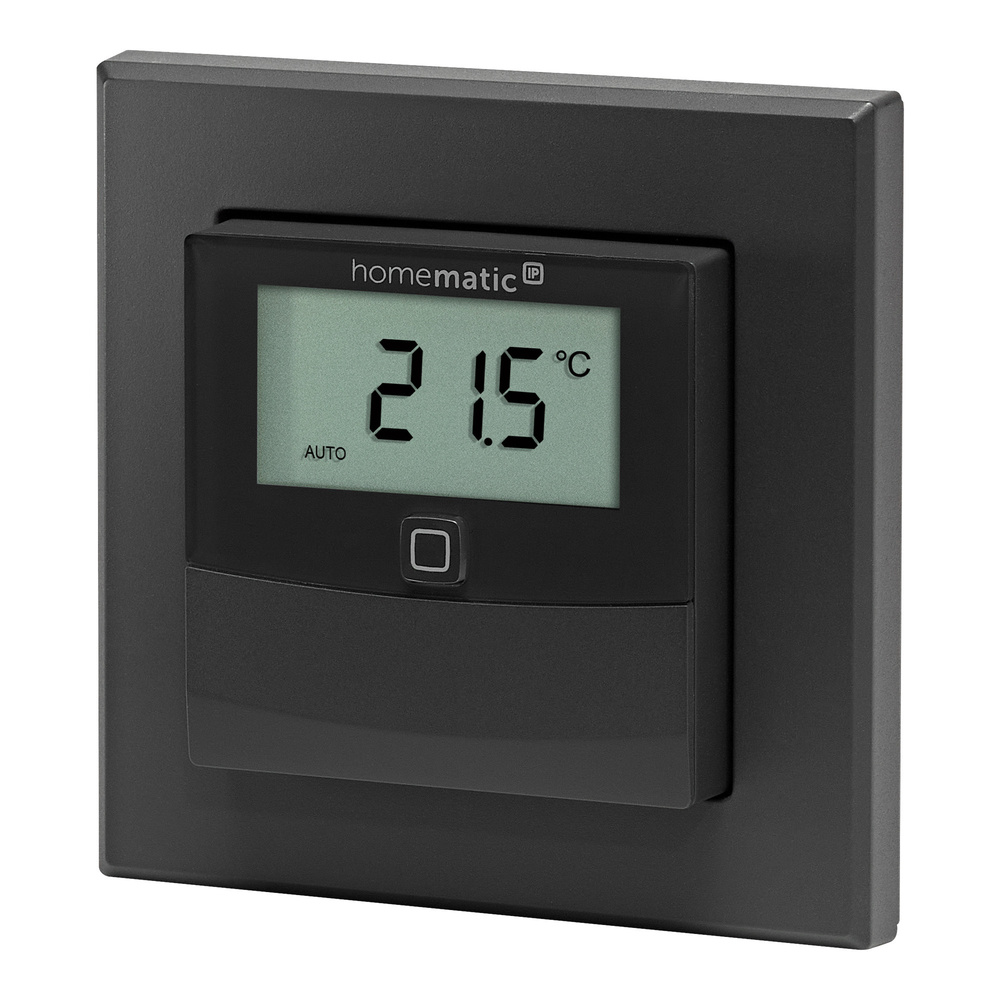 Homematic IP Temperatur- und  Luftfeuchtigkeitssensor mit Display, anthrazit