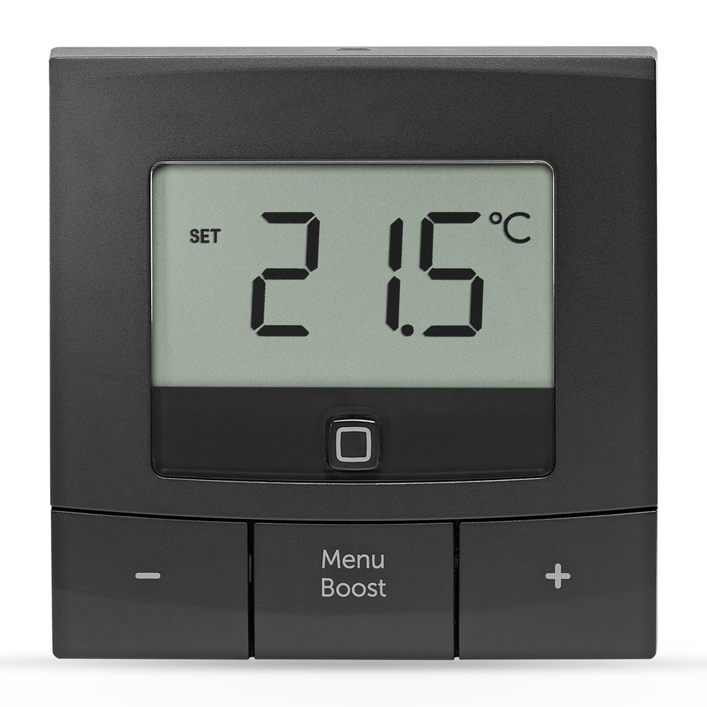 Homematic IP Smart Home Wandthermostat – basic, anthrazit, HmIP-WTH-B-A