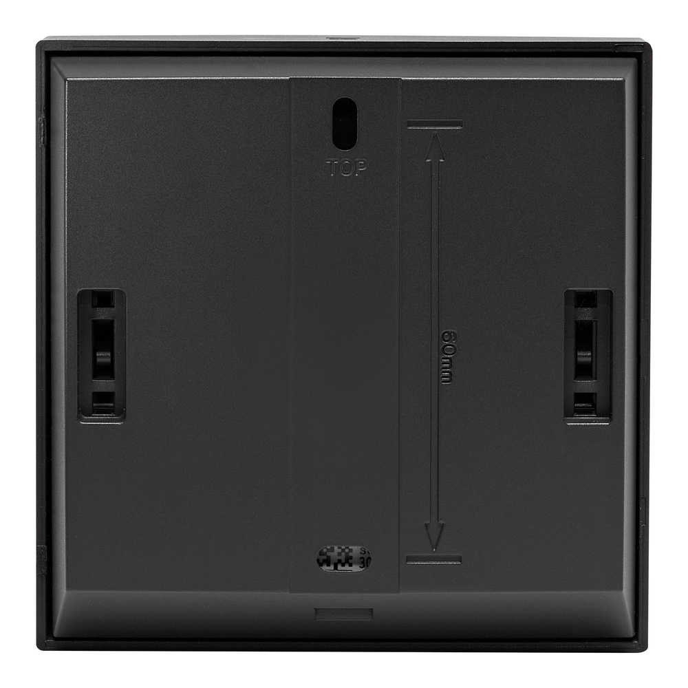 Homematic IP Smart Home Wandthermostat – basic, anthrazit, HmIP-WTH-B-A