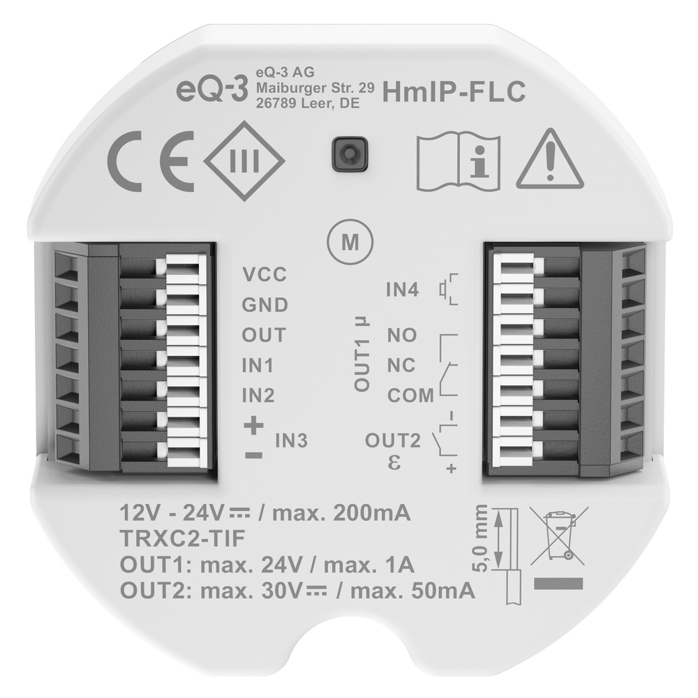 Homematic IP Smart Home Universal Motorschloss Controller, HmIP-FLC