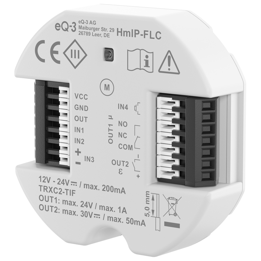 Homematic IP Smart Home Universal Motorschloss Controller, HmIP-FLC