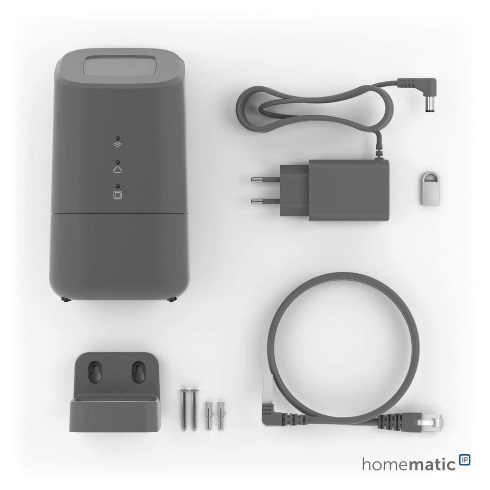 Homematic IP Smart Home Zentrale Home Control Unit HmIP-HCU1, anthrazit